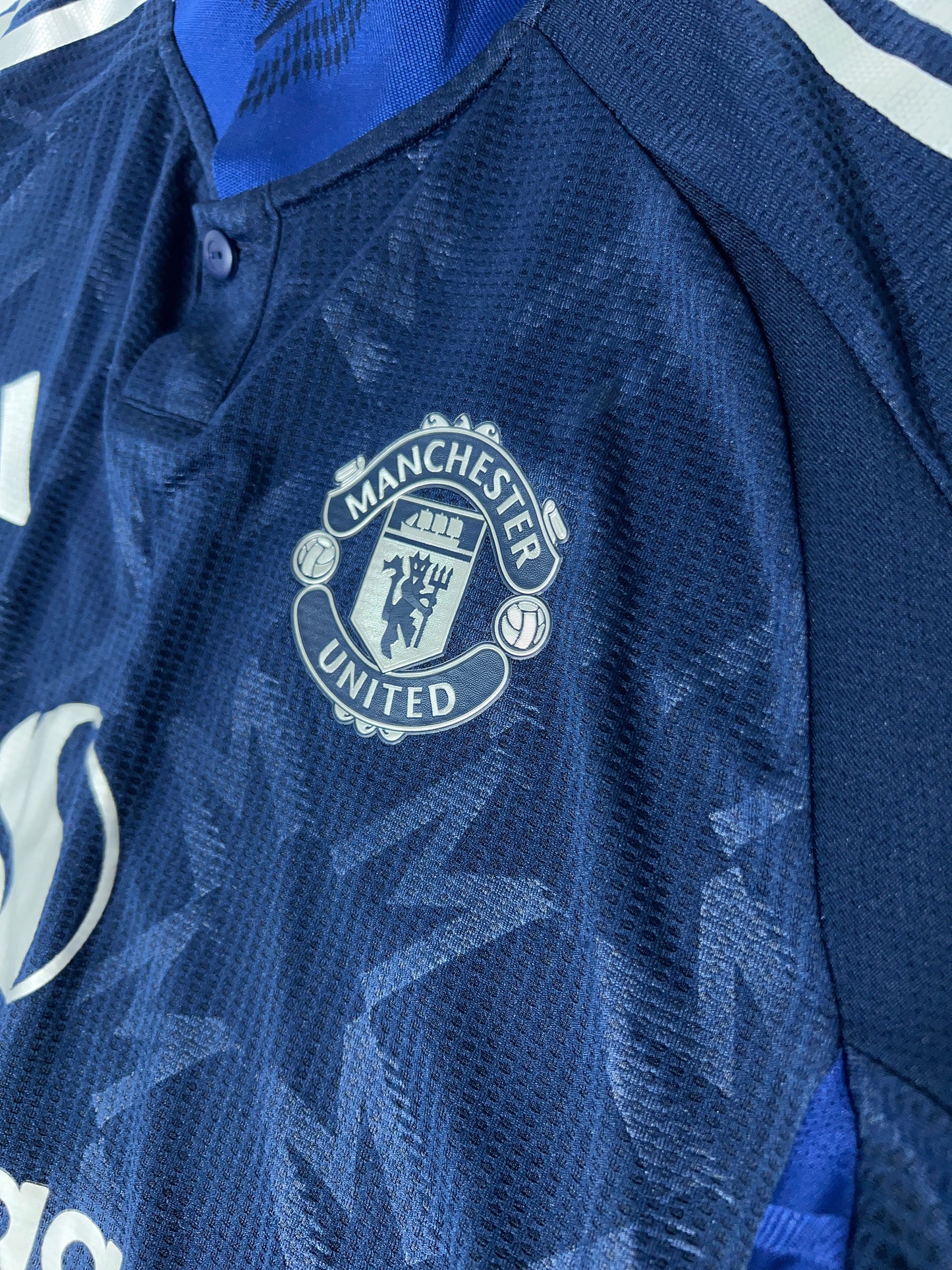 Kobbie Mainoo Manchester United 2024-25 Udebanetrøje Player Version Str. L