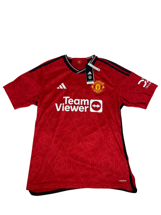 Rasmus Højlund Manchester United 2023-24 Hjemmebanetrøje Str. L