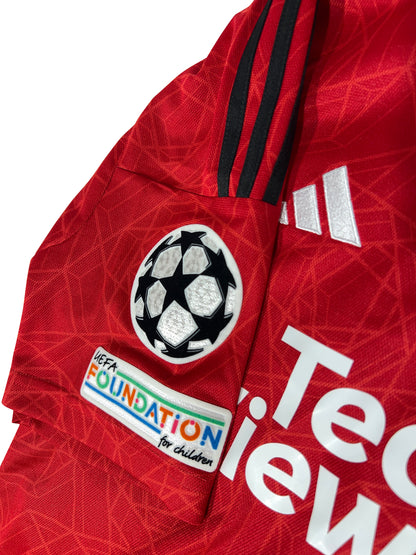 Rasmus Højlund Manchester United 2023-24 Hjemmebanetrøje Str. L