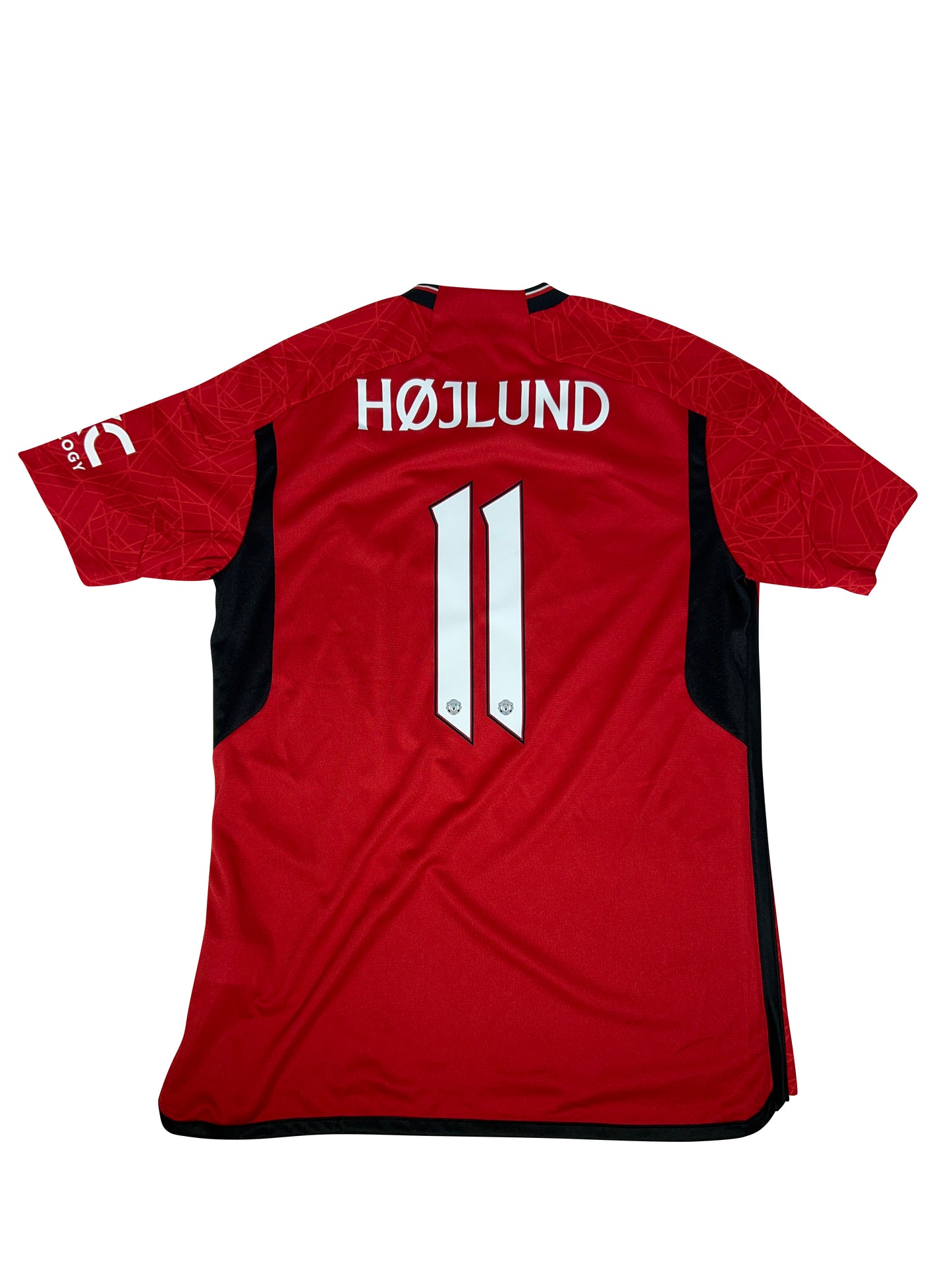 Rasmus Højlund Manchester United 2023-24 Hjemmebanetrøje Str. L