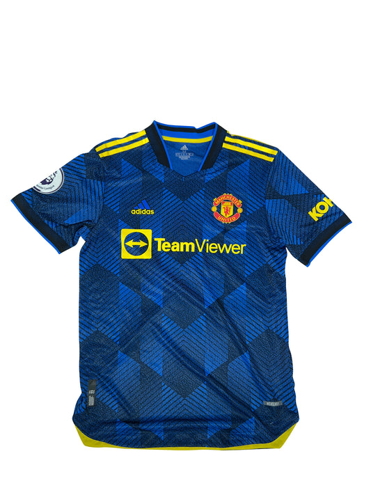 Cristiano Ronaldo Manchester United 2021-22 Tredjetrøje Player Version Str. M