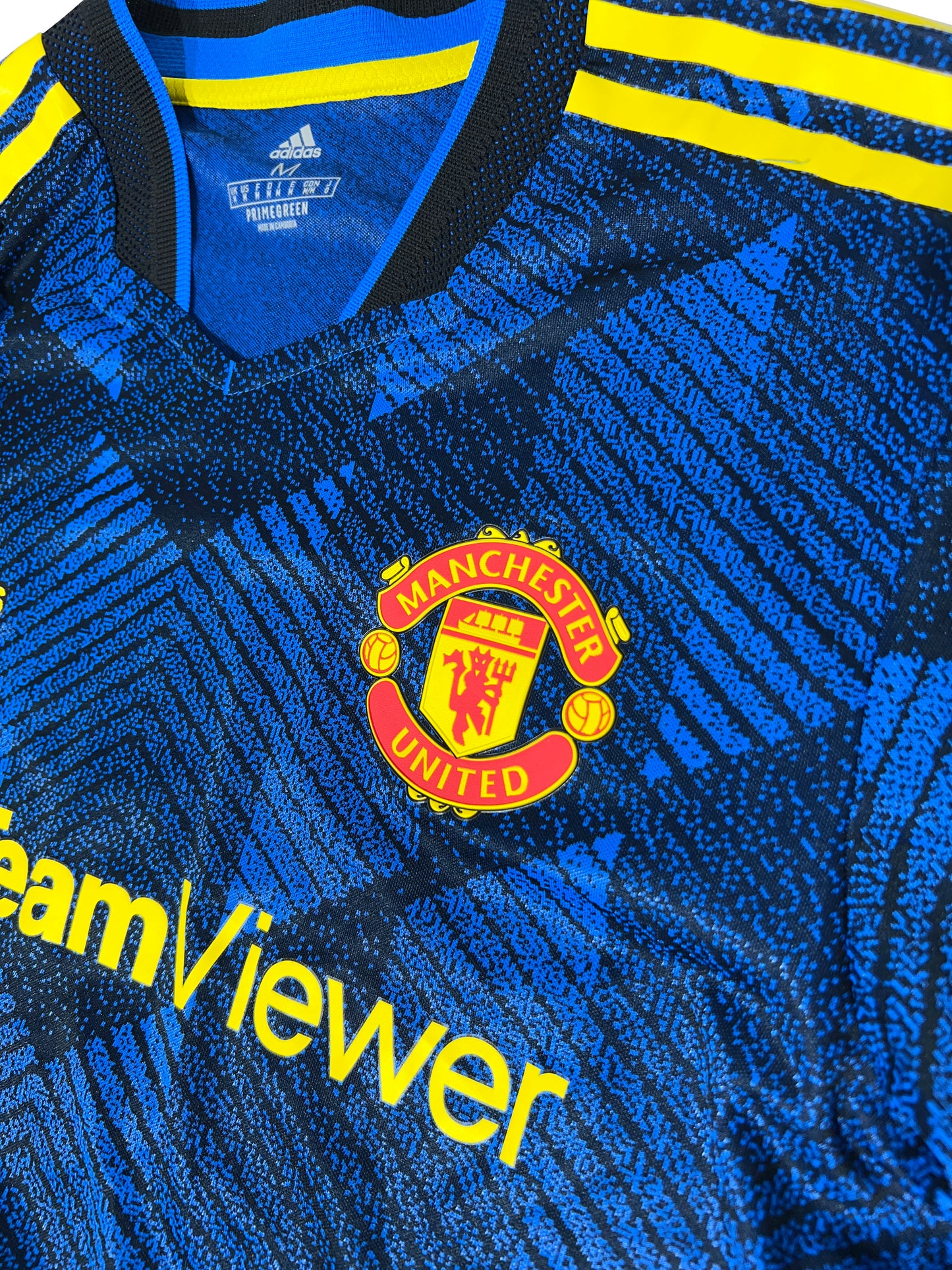 Cristiano Ronaldo Manchester United 2021-22 Tredjetrøje Player Version Str. M
