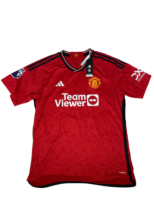Alejandro Garnacho Manchester United 2023-24 Hjemmebanetrøje str. XL