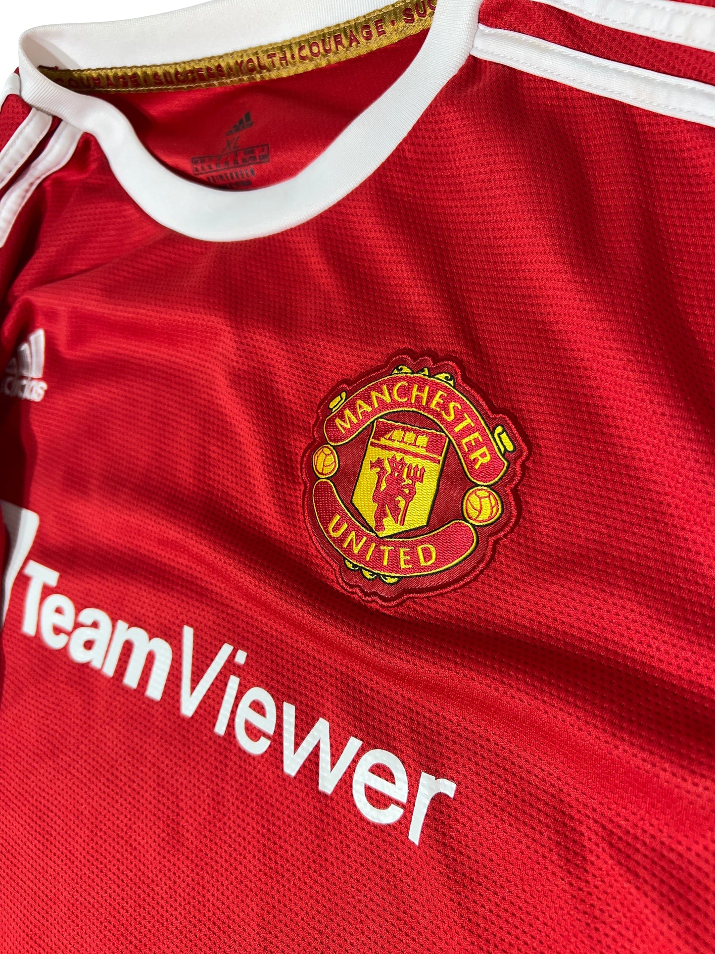 Cristiano Ronaldo Manchester United 2021-22 Hjemmebanetrøje (FA Cup) str. XL