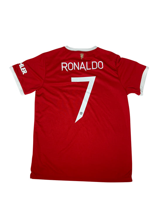 Cristiano Ronaldo Manchester United 2021-22 Hjemmebanetrøje (FA Cup) str. XL