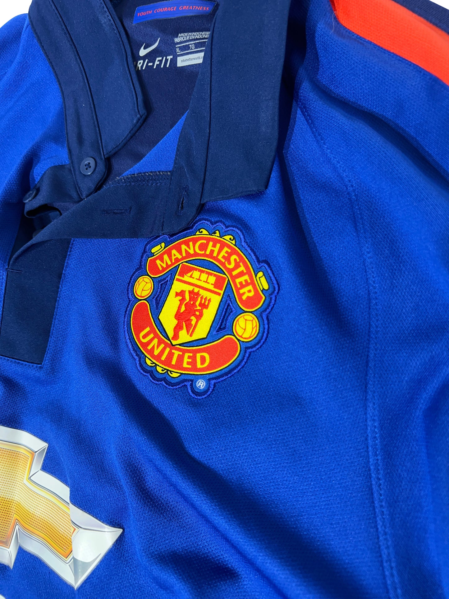 Robin van Persie Manchester United 2014-15 Tredjetrøje str. XL