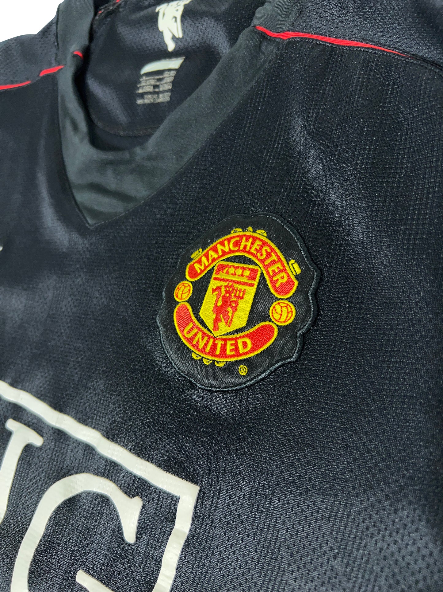 Carlos Tevez Manchester United 2007-08 Udebanetrøje Str.L