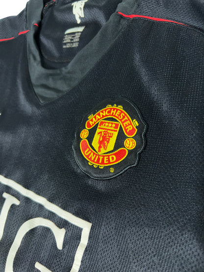 Carlos Tevez Manchester United 2007-08 Udebanetrøje Str.L