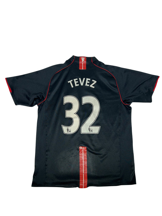 Carlos Tevez Manchester United 2007-08 Udebanetrøje Str.L