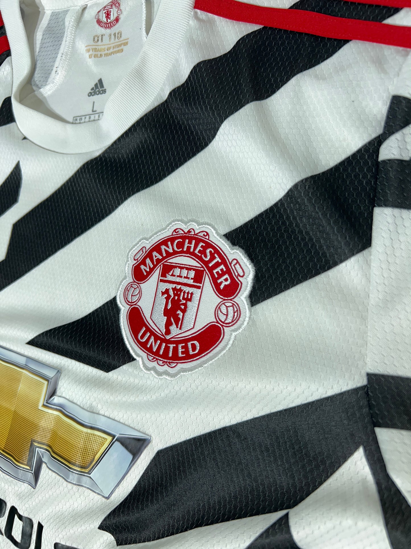 Manchester United 2020-21 Tredjetrøje Str. L