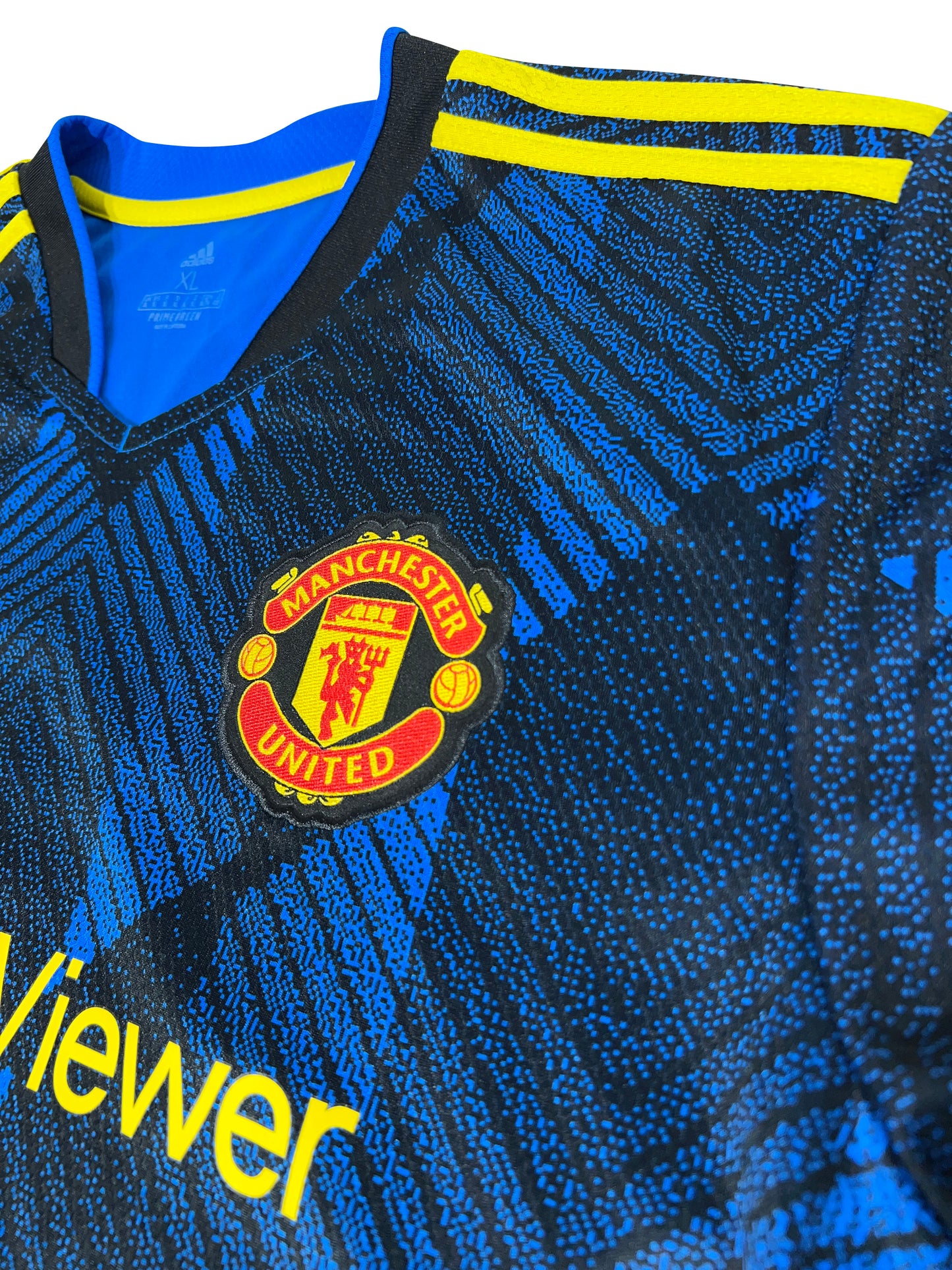 Manchester United 2021-22 Tredjetrøje Str. XL (Antony Print)
