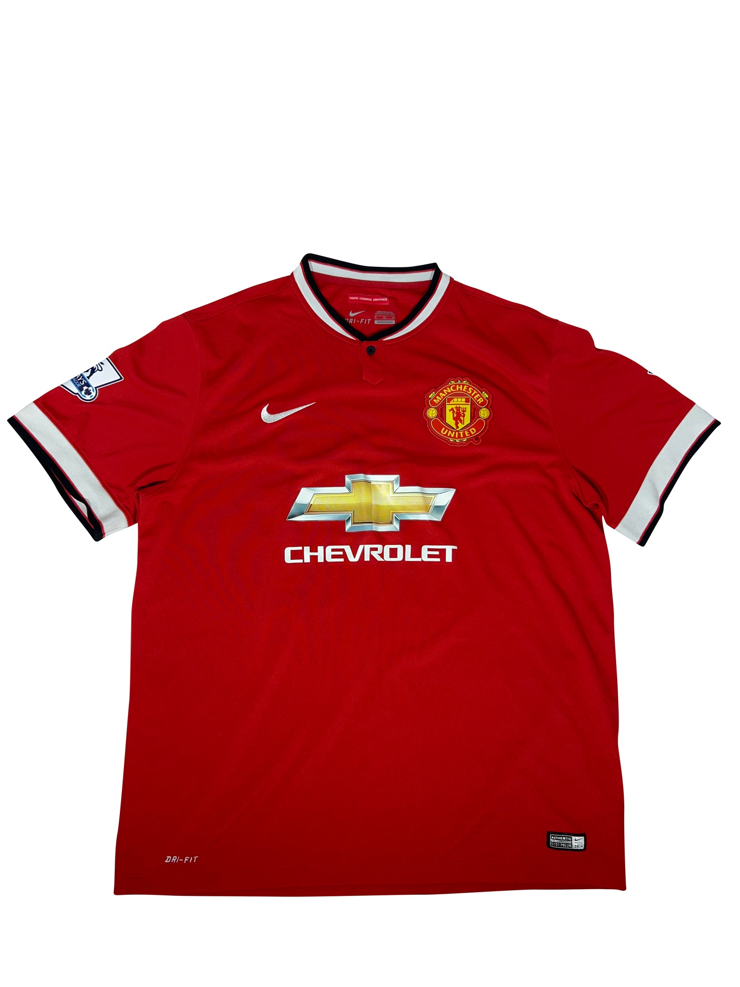Robin van Persie Manchester United 2014-15 Hjemmebanetrøje str. XL