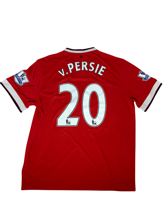 Robin van Persie Manchester United 2014-15 Hjemmebanetrøje str. XL