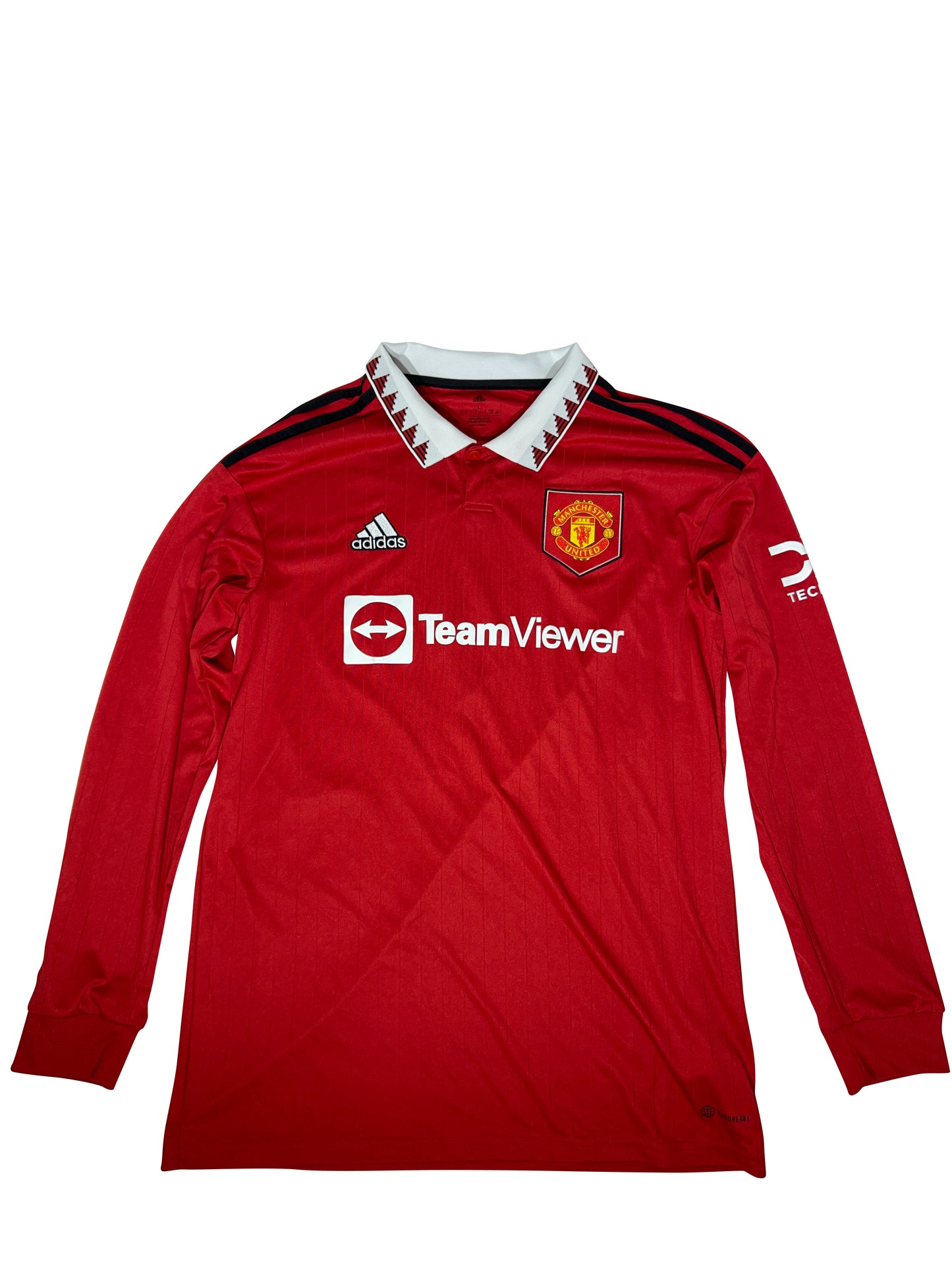 Cristiano Ronaldo Manchester United 2022-23 Hjemmebanetrøje (Langærmet) Str. L