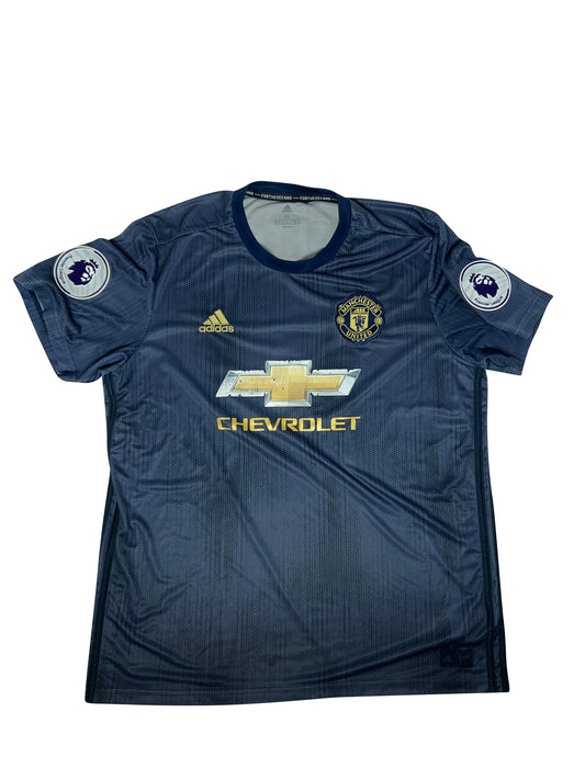 Marcus Rashford Manchester United 2018-19 Tredjetrøje Str. XL