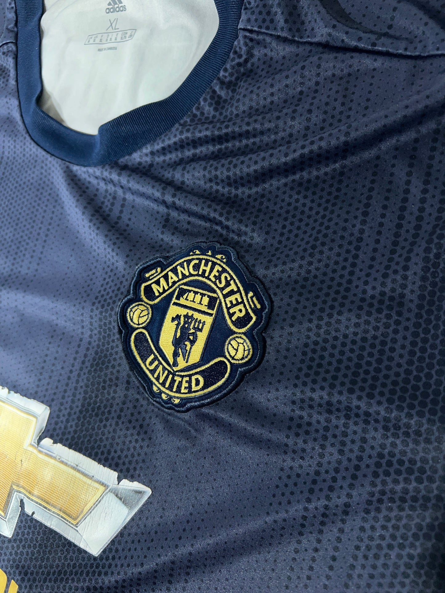 Marcus Rashford Manchester United 2018-19 Tredjetrøje Str. XL