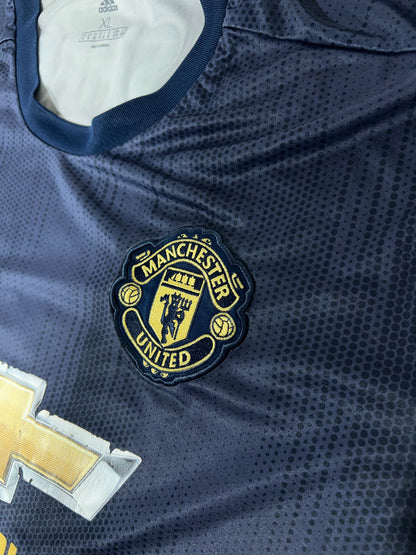 Marcus Rashford Manchester United 2018-19 Tredjetrøje Str. XL