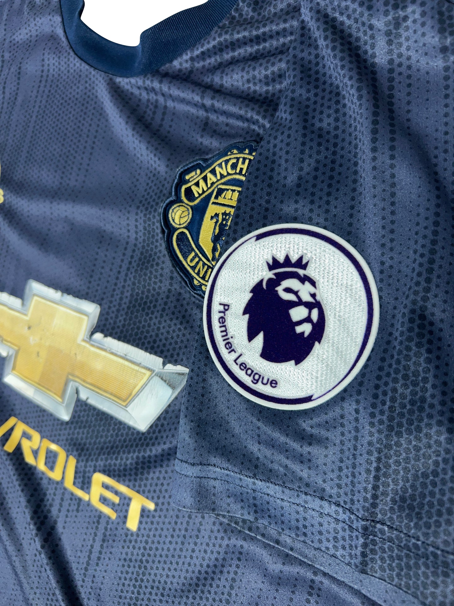 Marcus Rashford Manchester United 2018-19 Tredjetrøje Str. XL