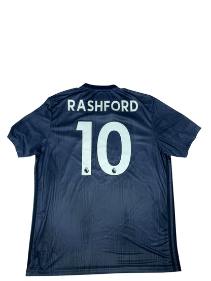 Marcus Rashford Manchester United 2018-19 Tredjetrøje Str. XL