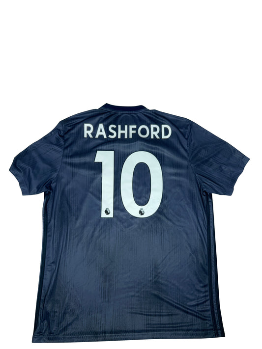 Marcus Rashford Manchester United 2018-19 Tredjetrøje Str. XL