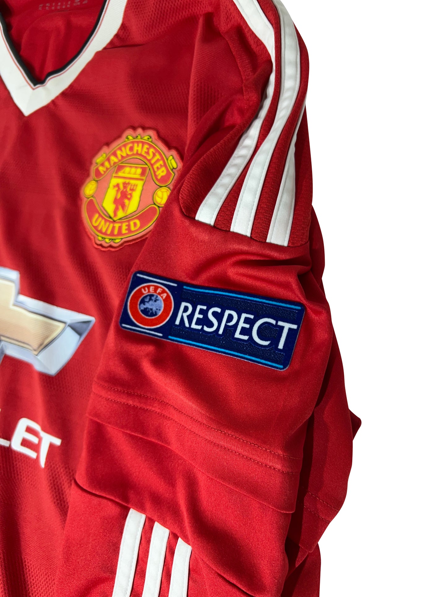 Marcus Rashford Manchester United 2015-16 Hjemmebanetrøje (Langærmet) Str. XL