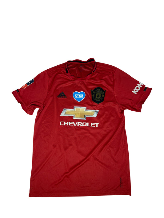 Marcus Rashford Manchester United 2019-20 Hjemmebanetrøje-3 Str. L