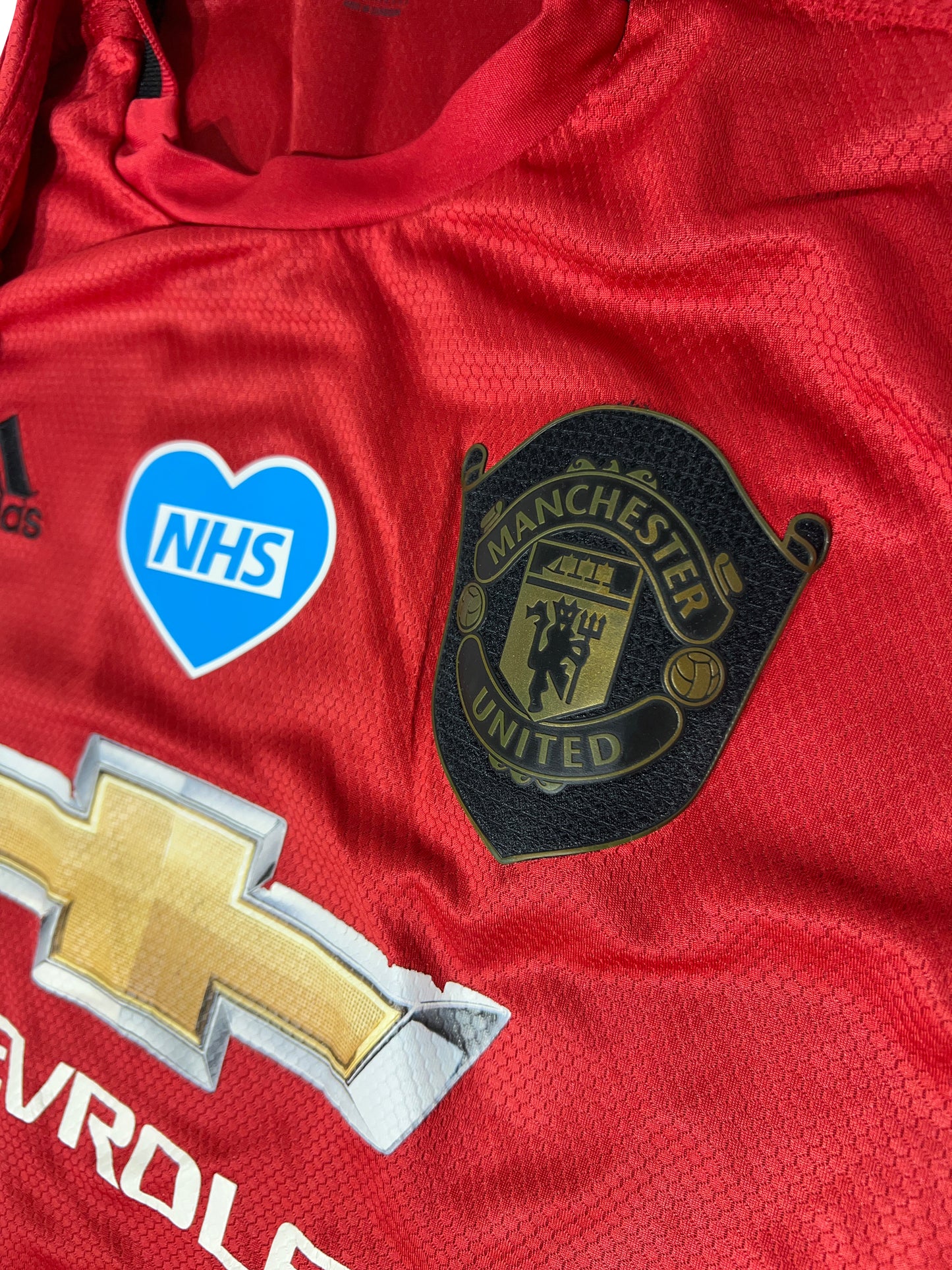 Marcus Rashford Manchester United 2019-20 Hjemmebanetrøje-3 Str. L
