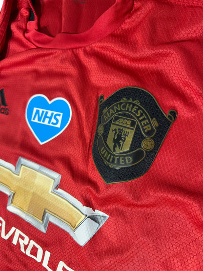 Marcus Rashford Manchester United 2019-20 Hjemmebanetrøje-3 Str. L