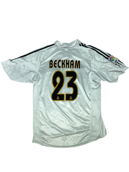 David Beckham Real Madrid 2004-05 Hjemmebanetrøje – Str. M