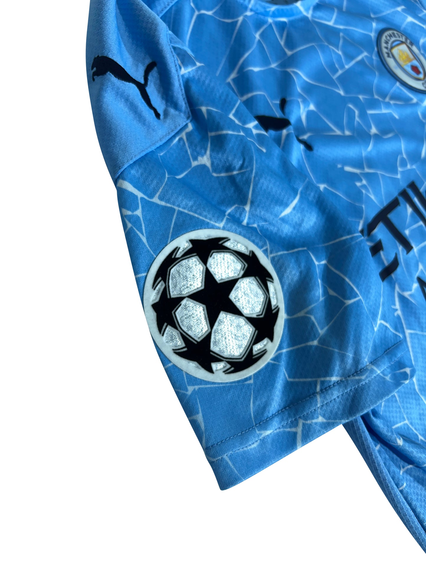 Sergio Agüero Manchester City 2020-21 Hjemmetrøje Str. S
