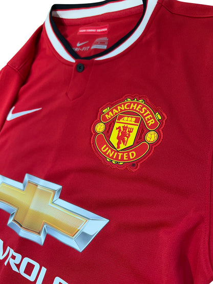 Manchester United 2014-15 Hjemmetrøje (Med Nani Print) – Str. S