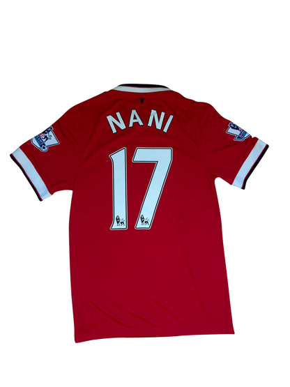 Manchester United 2014-15 Hjemmetrøje (Med Nani Print) – Str. S