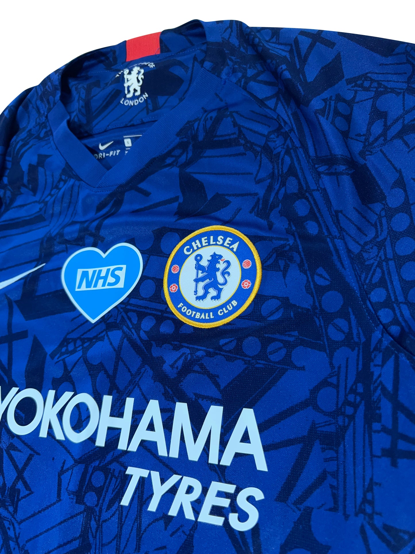 César Azpilicueta Chelsea FC 2019-20 Hjemmebanetrøje – Str. S