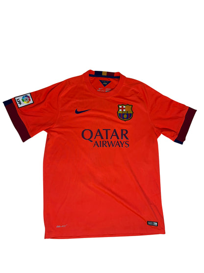 Andrés Iniesta FC Barcelona 2014-15 Udebanetrøje – Str. L