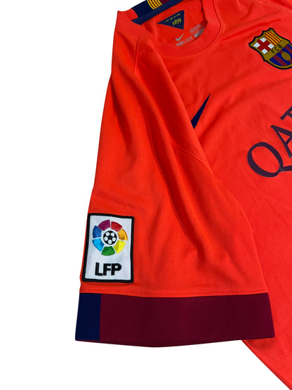 Andrés Iniesta FC Barcelona 2014-15 Udebanetrøje – Str. L