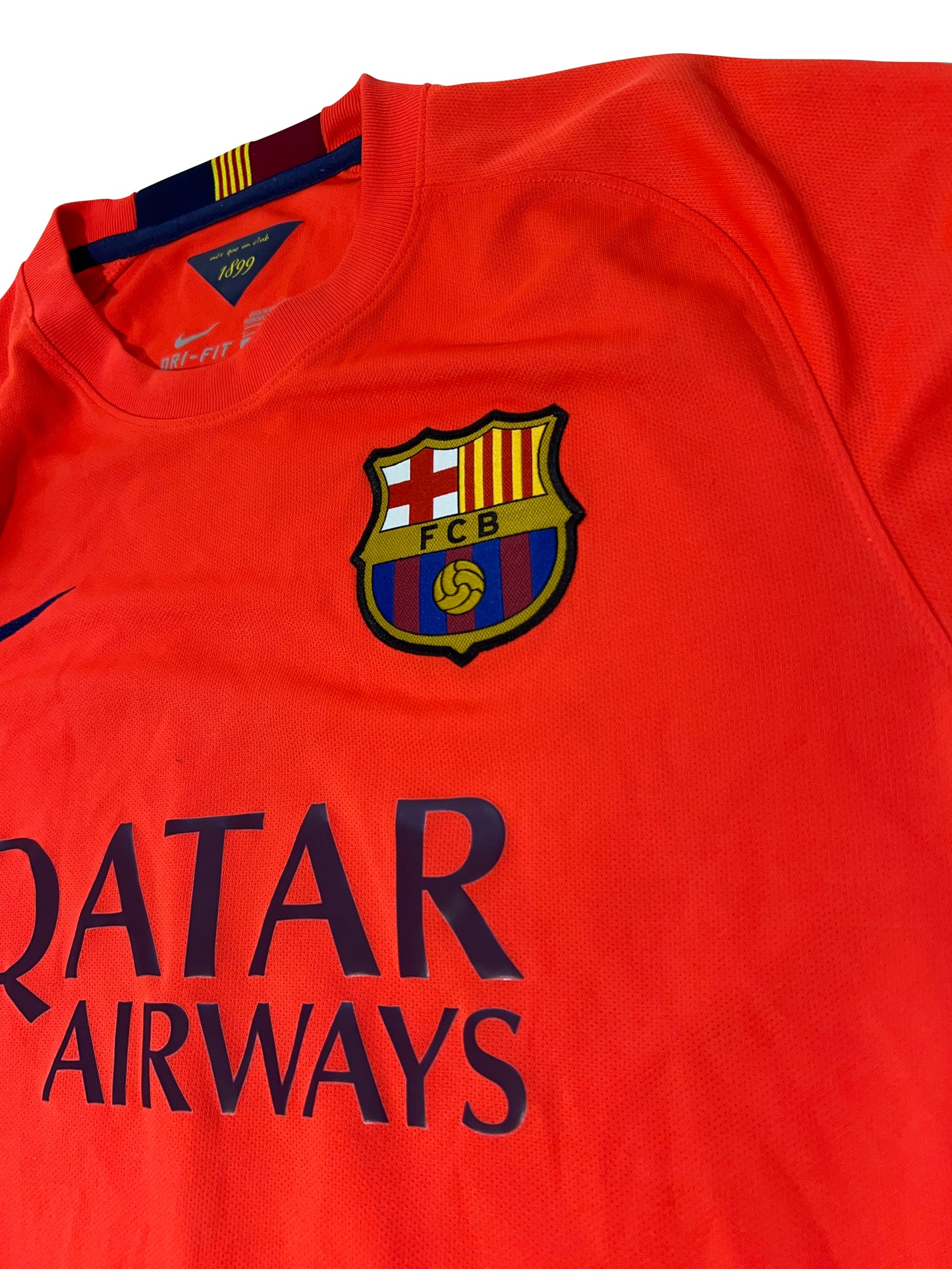 Andrés Iniesta FC Barcelona 2014-15 Udebanetrøje – Str. L