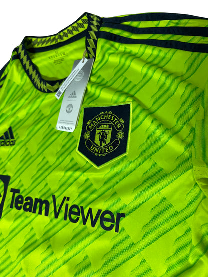 Alejandro Garnacho Manchester United 2022-23 Tredjetrøje Str. M