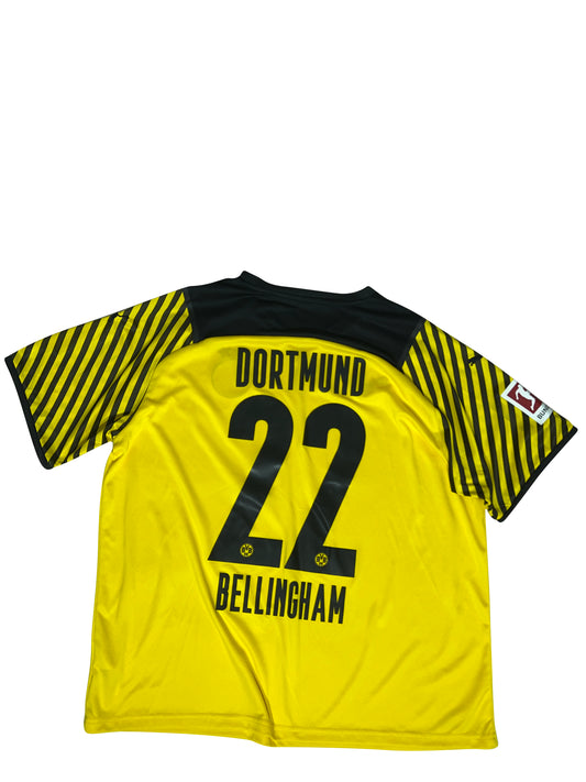 Jude Bellingham Borussia Dortmund 2021-22 Hjemmetrøje – Str. XXL