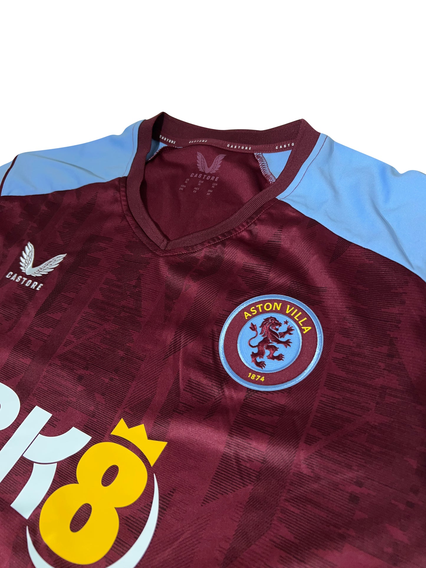 Ollie Watkins Aston Villa 2023-24 Hjemmebanetrøje Str. XL