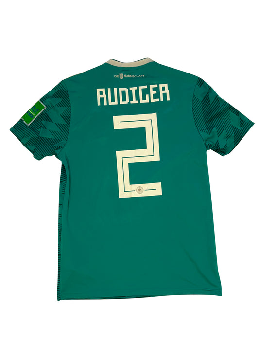 Antonio Rüdiger Tyskland 2018 Udebanetrøje – Str. S