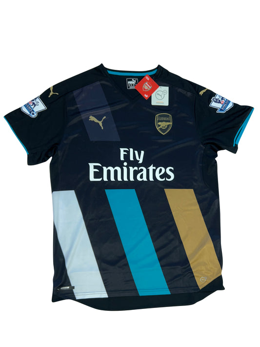 Santi Cazorla Arsenal FC 2015-16 Tredjetrøje Str. XL