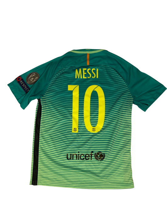 Lionel Messi FC Barcelona 2016-17 Tredjetrøje – Str. M
