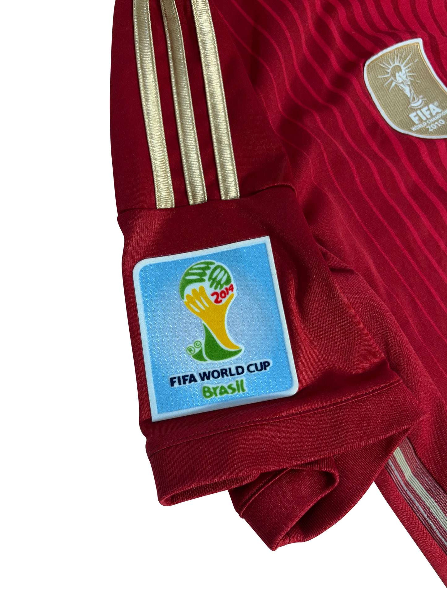 David Silva Spain 2014 Hjemmebanetrøje – Str. XXL