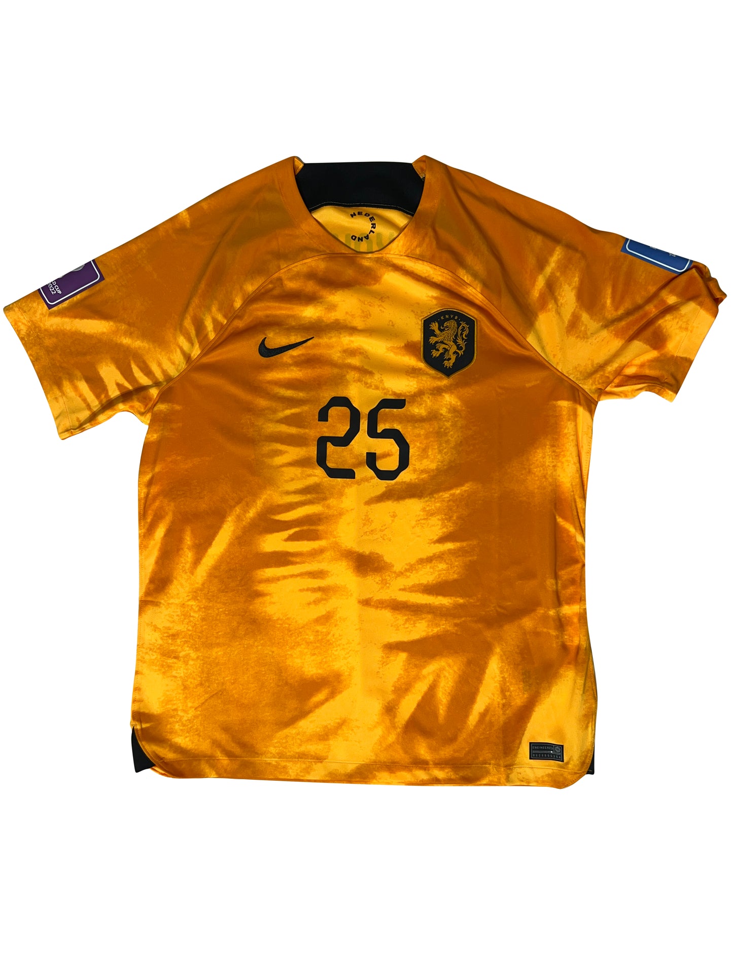 Xavi Simons Netherlands 2022 Hjemmetrøje – Str. XL