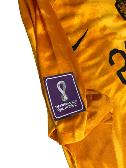 Xavi Simons Netherlands 2022 Hjemmetrøje – Str. XL