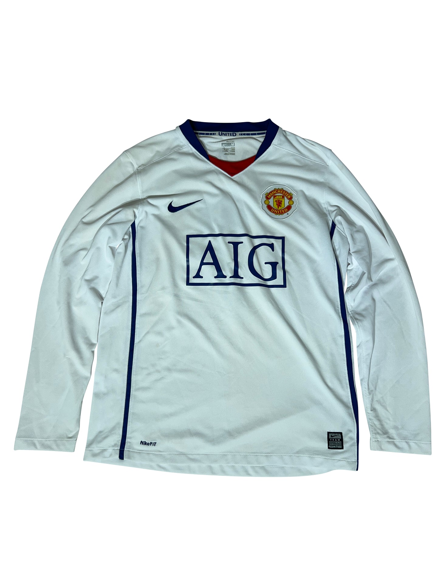 Cristiano Ronaldo Manchester United 2008-09 Udebanetrøje (Langærmet) Str. M