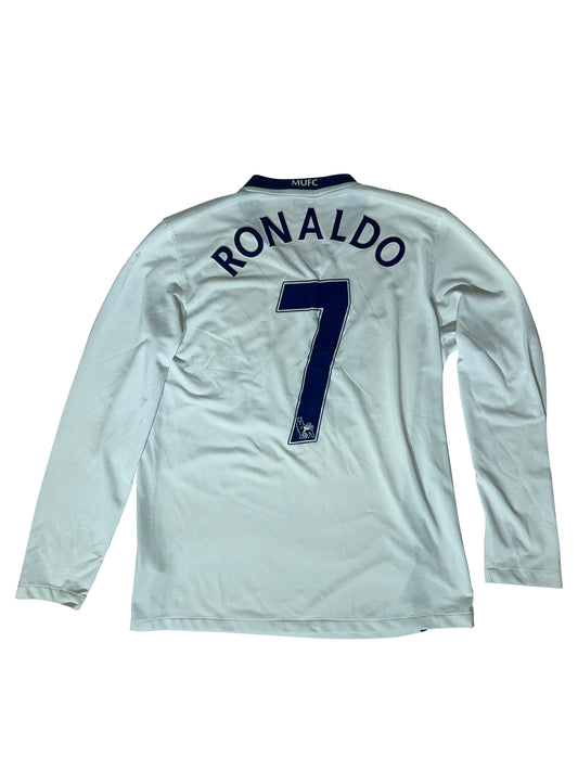 Cristiano Ronaldo Manchester United 2008-09 Udebanetrøje (Langærmet) Str. M