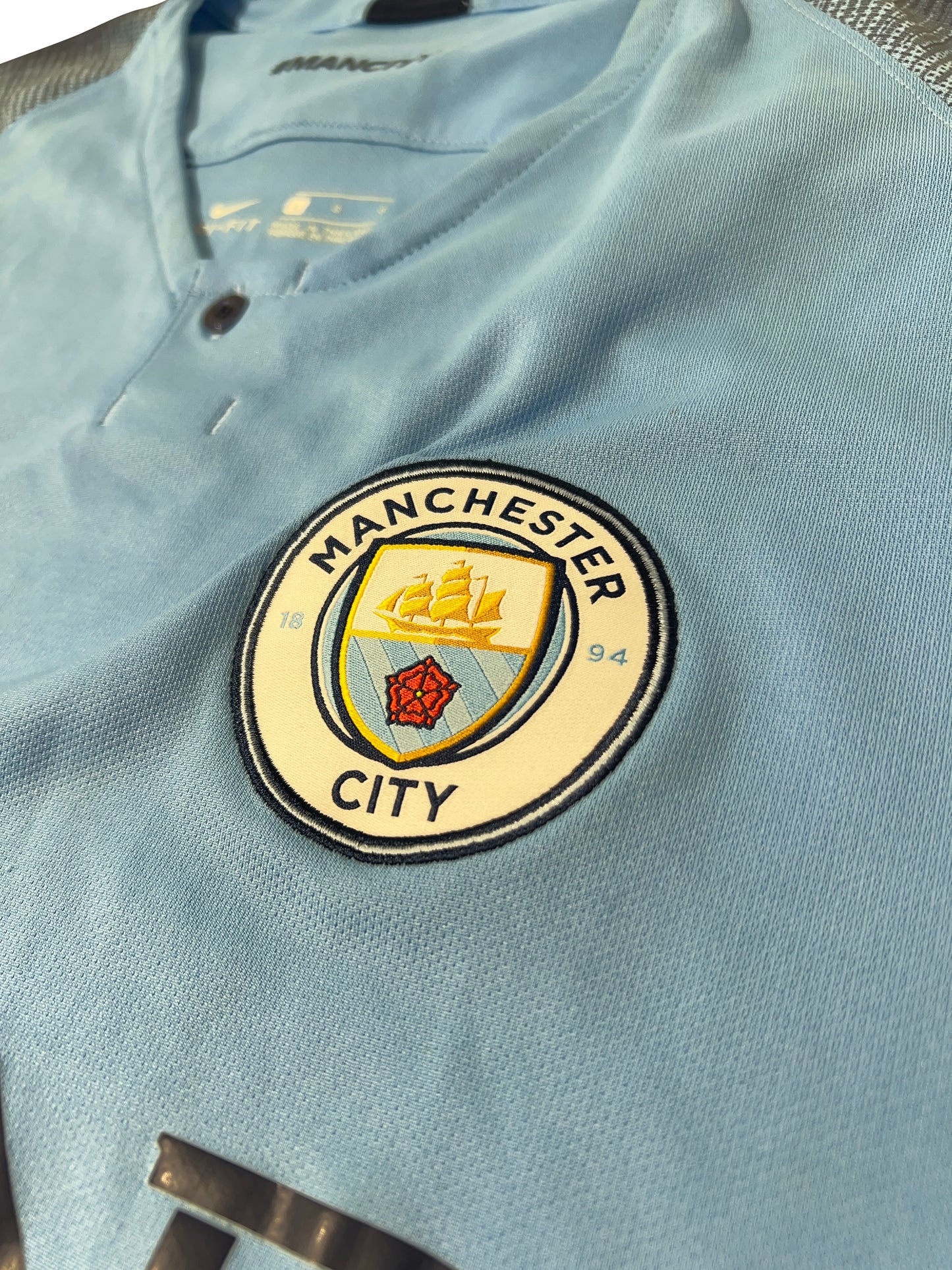 Manchester City 2018/19 Hjemmetrøje – Str. L