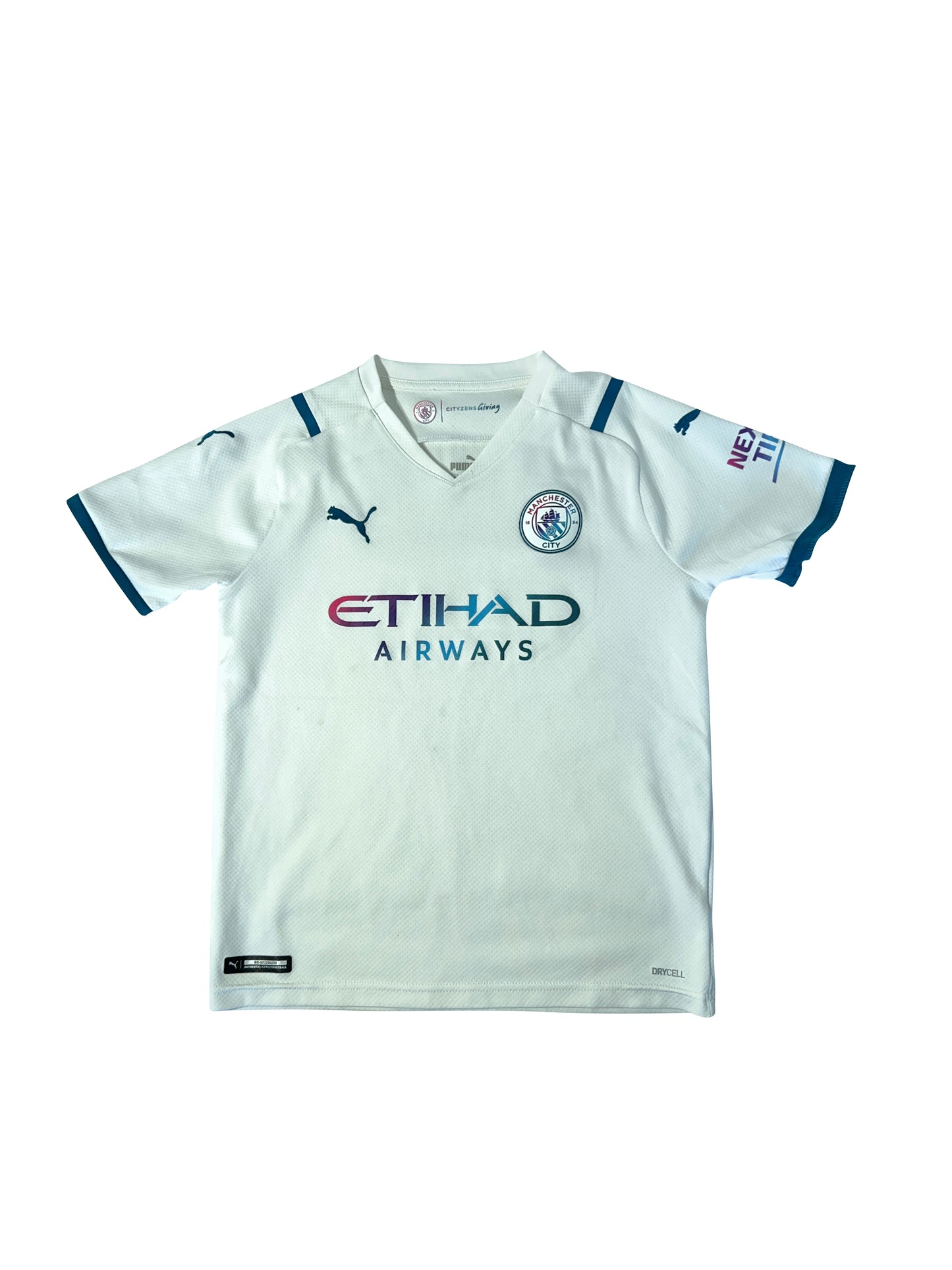 Manchester City 2021/22 Udebanetrøje (Børn) – Str. 152 / 11–12 år