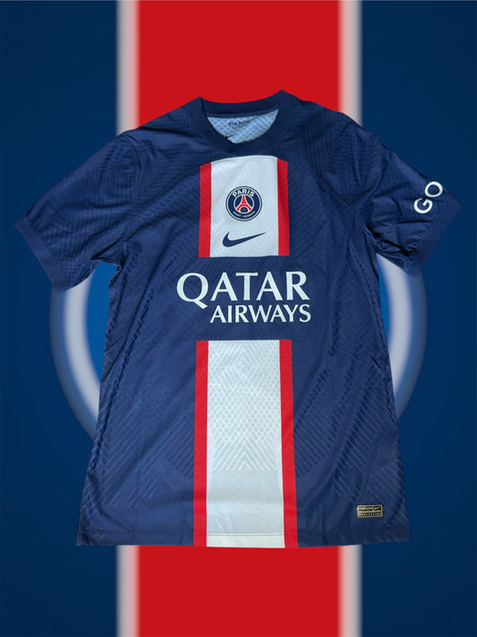 Mbappé Paris Saint-Germain 2022-23 Hjemmetrøje Player Version Str. S
